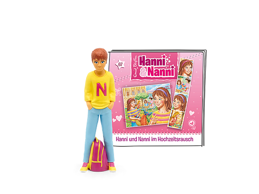 Tonie figures Hanni and Nanni in the wedding frenzy audio figure for Toniebox