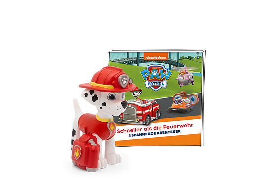 Figurine audio Tonie Figures Paw Patrol plus rapide que les pompiers pour Toniebox