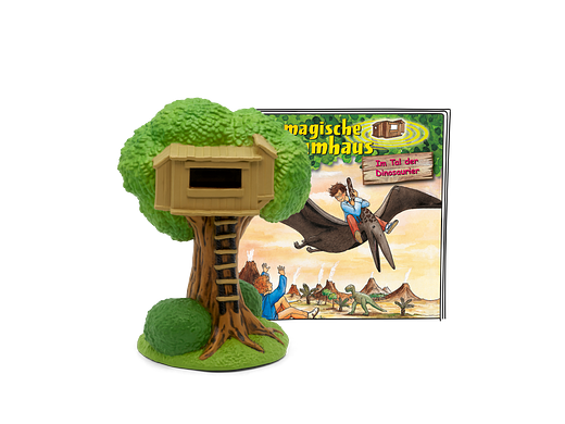 Tonie Figures The Magic Tree House In the Valley of the Dinosaurs Audio Figure for Toniebox