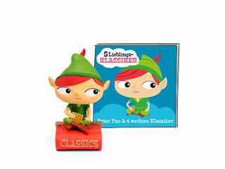 Tonie figures favorite classic Peter Pan and 4 other classics audio figure for Toniebox
