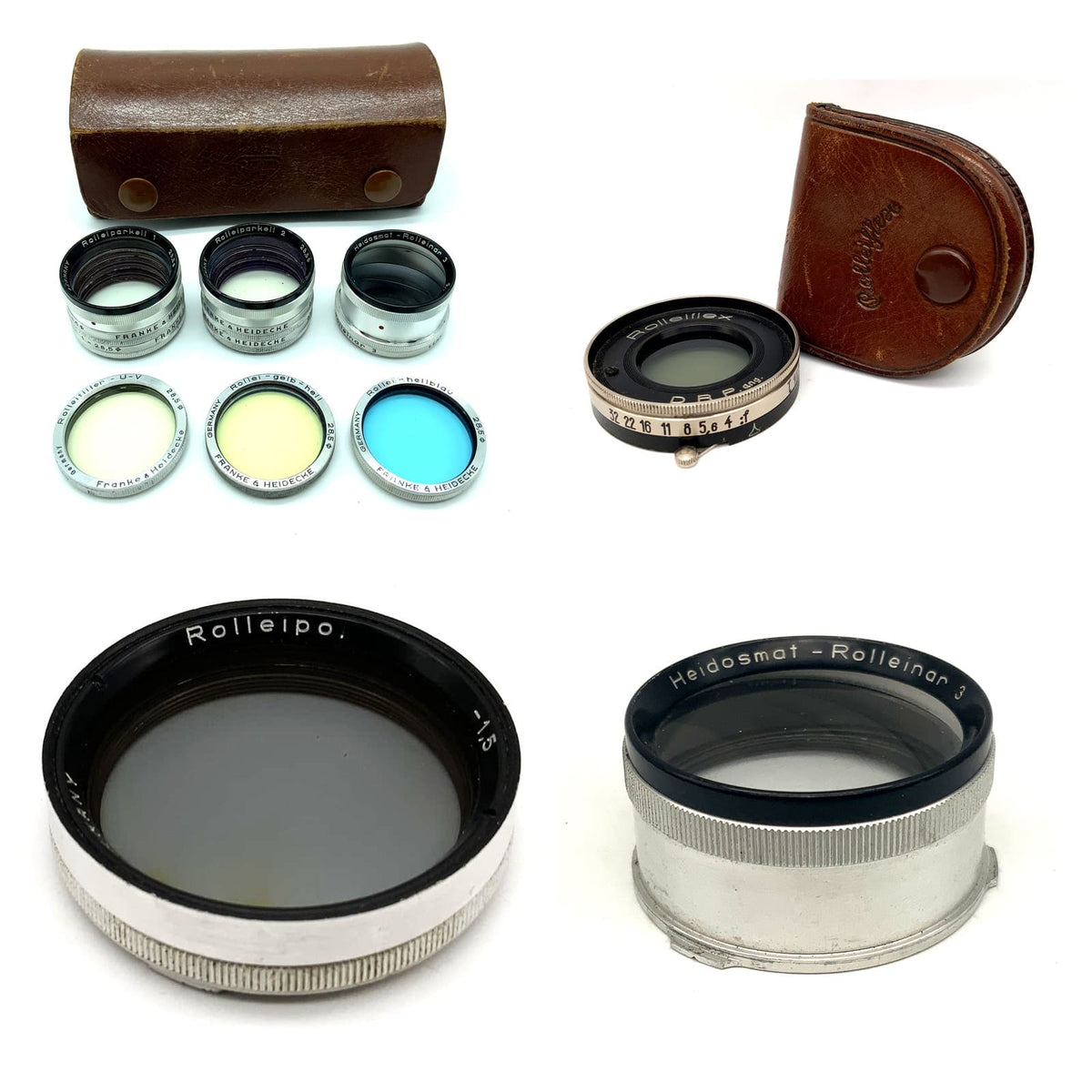 Rollei Filter Auswahl Farbfilter Nahlinse UV Skylight 24 28,5mm Objektivfilter